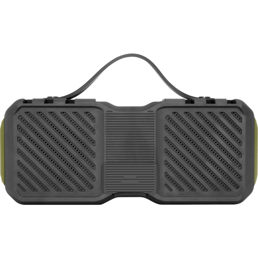 Yenkee - Nabíjací TWS reproduktor 20W/5V IPX6 zelená/čierna