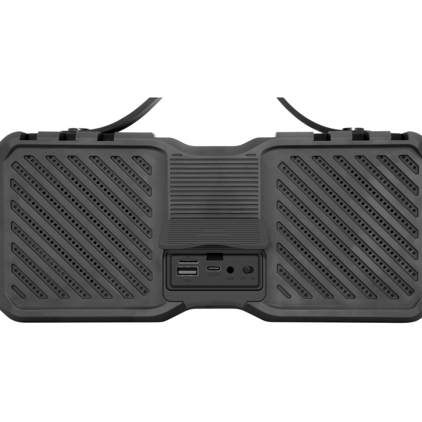 Yenkee - Nabíjací TWS reproduktor 20W/5V IPX6 zelená/čierna