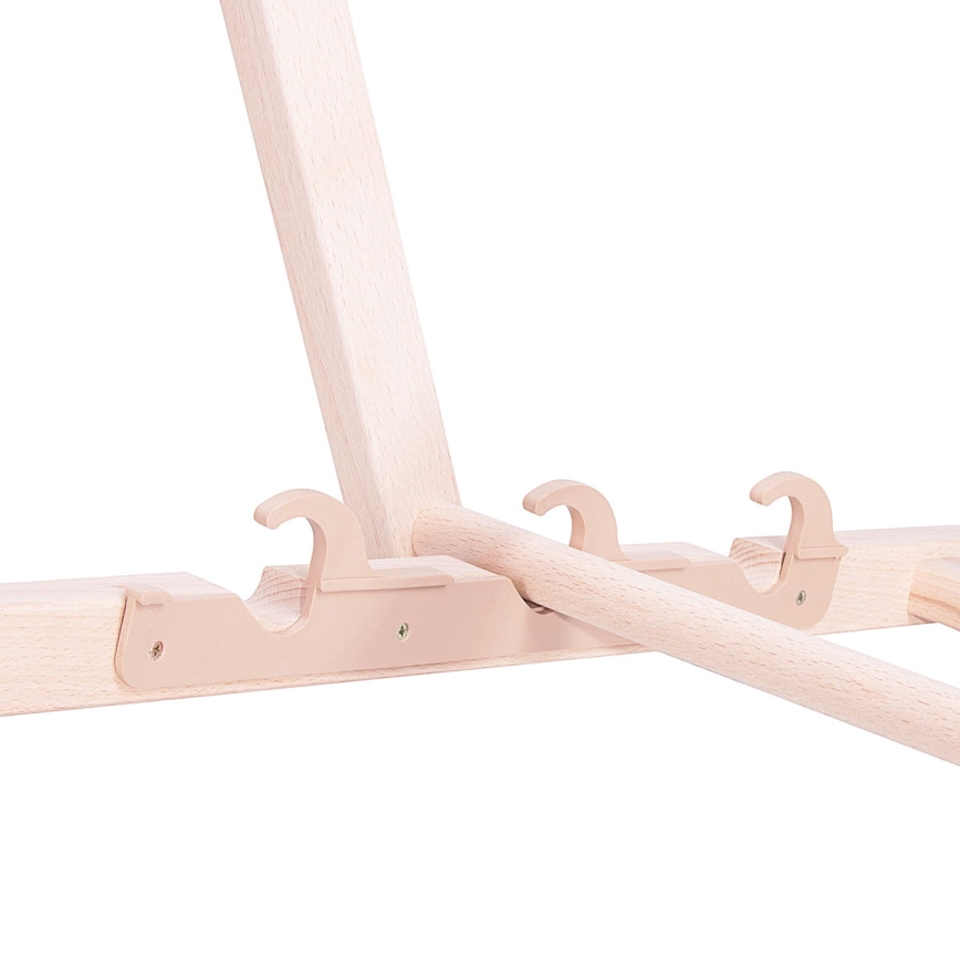 Záhradné lehátko modrá/buk