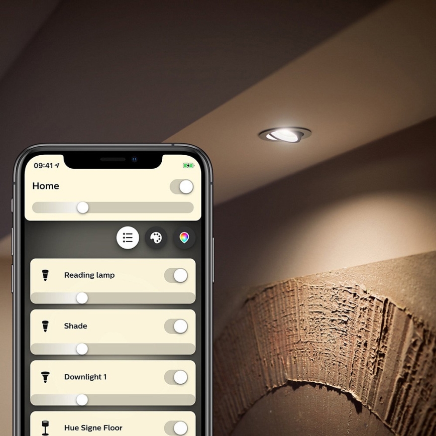 Základná sada Philips Hue WHITE AND COLOR AMBIANCE 2xE27/9W/230V 2000-6500K + Hue Bridge