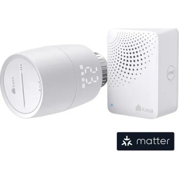 Základná sada termostatickej hlavice s LCD displejom 2xAA Tuya