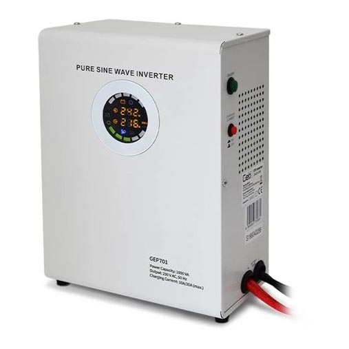 Záložný zdroj nástenný 700W/1000VA čistý sínus