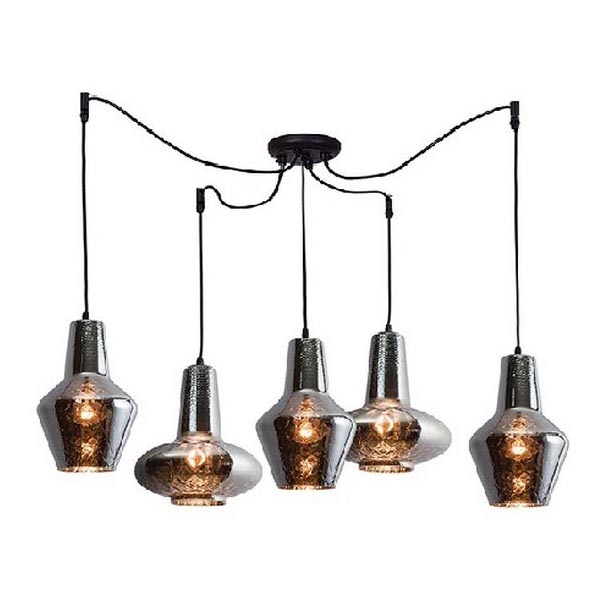 Zambelis 17150 - Luster na lanku 5xE27/40W/230V pavúk