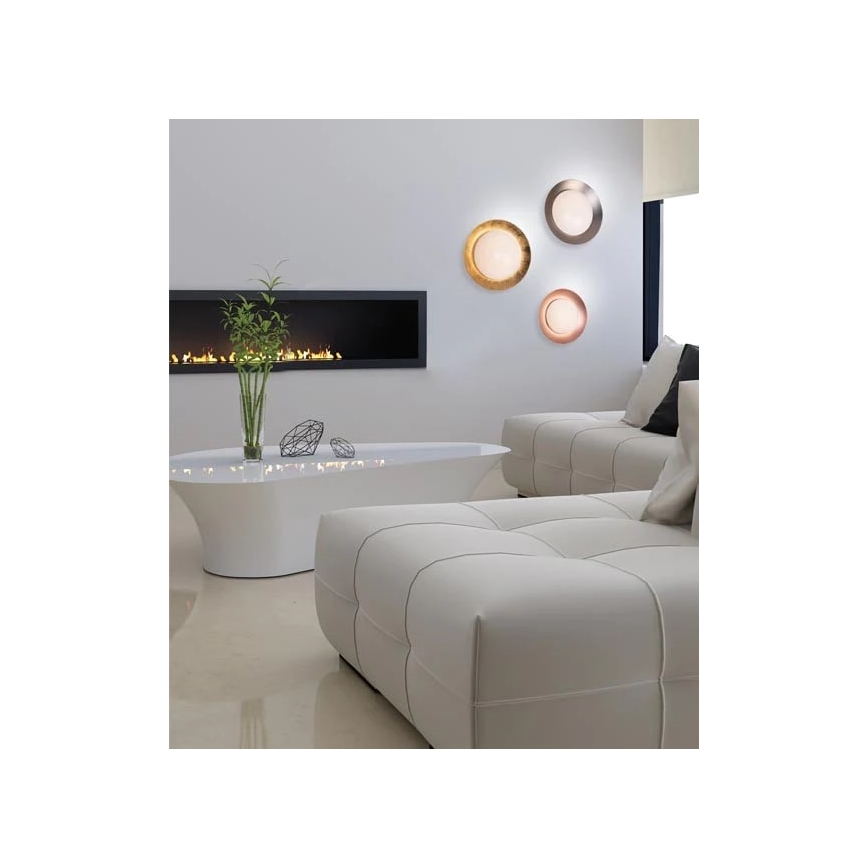 Zambelis 1959 - LED Stropné svietidlo LED/28W/230V pr. 50 cm meď