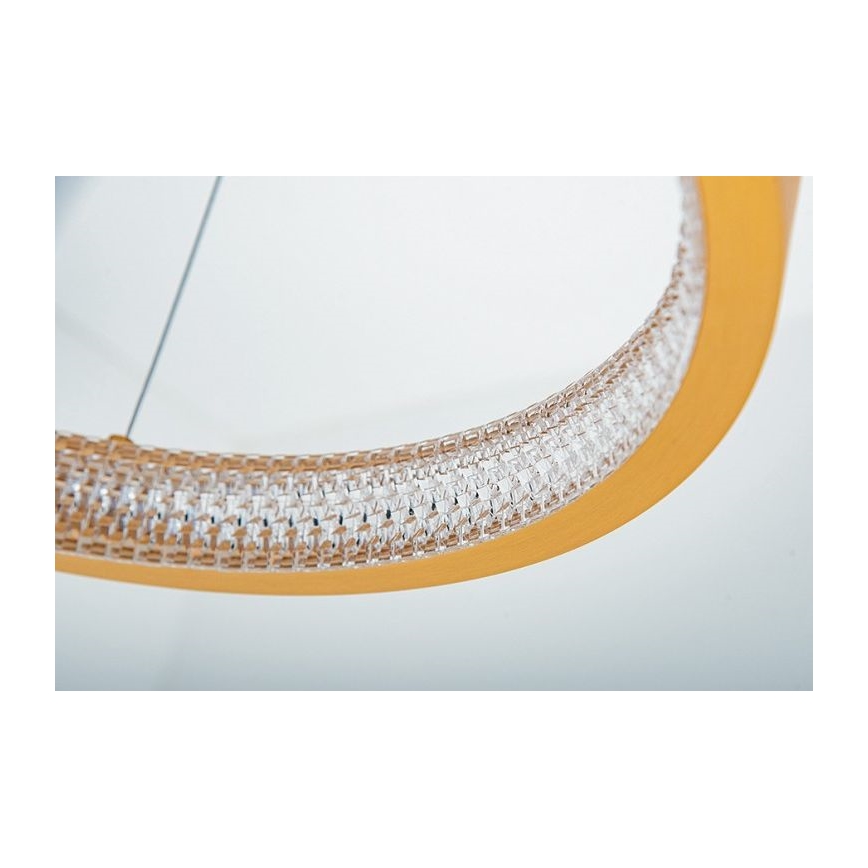 Zambelis 2005 - LED Stmievateľný luster na lanku LED/25W/230V zlatá