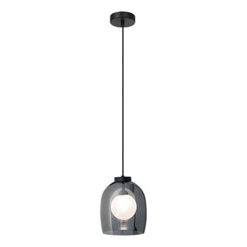 Zambelis 22051 - Luster na lanku 1xG9/5W/230V priemer 18 cm čierny
