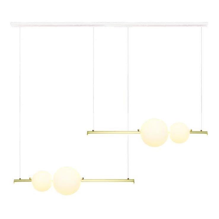 Zambelis 22235 - LED Stmievateľný luster na lanku LED/22W/230V zlatá