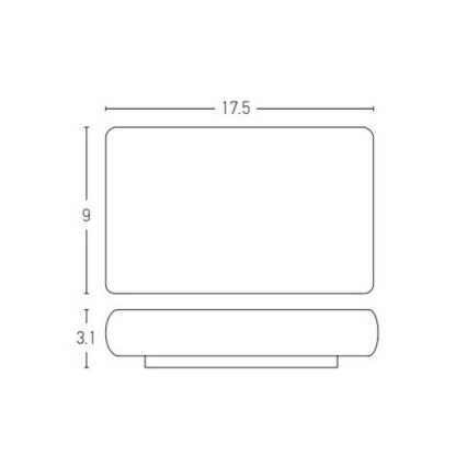 Zambelis E239 - LED Vonkajšie nástenné svietidlo 2xLED/6W/230V IP65 antracit