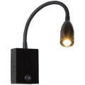 Zambelis H32 - LED Nástenná lampa LED/3W/230V čierna