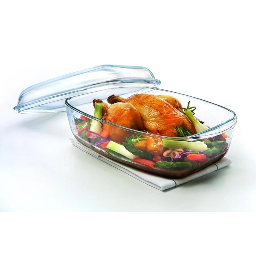 Zapekacia misa PYREX s pokrievkou 6,7 l