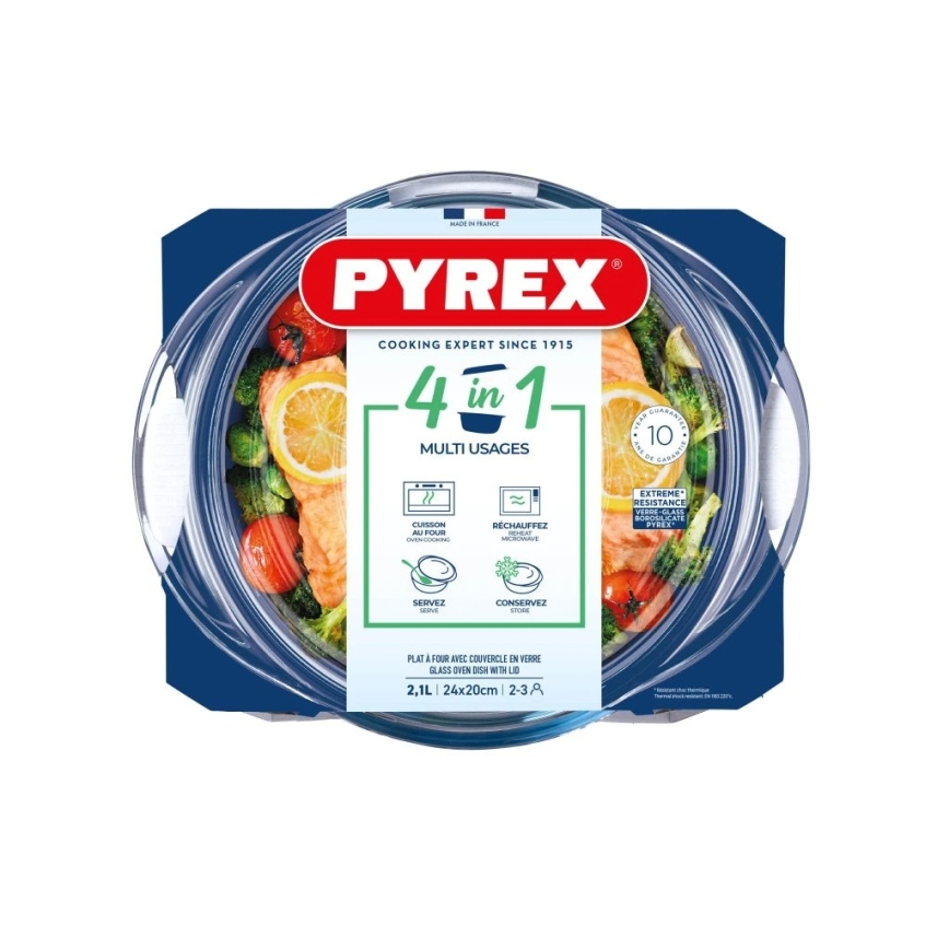 Zapekacia misa s pokrievkou PYREX 2,1 l