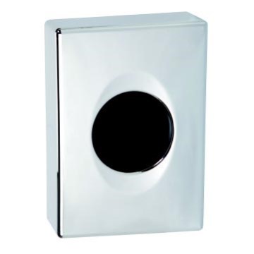 Zásobník na vrecká 10x13,5 cm strieborný