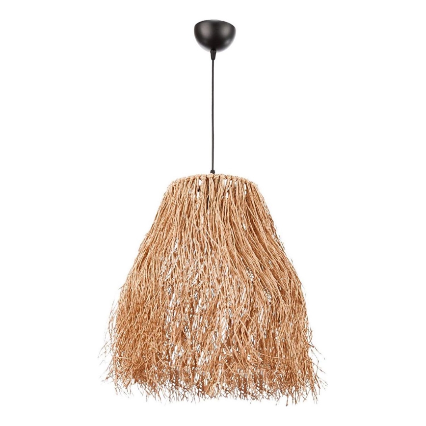 Závesná lampa FRINGE 1xE27/40W/230V rafia