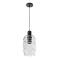 Závesná lampa RADON 1xE27/40W/230V priehľadná