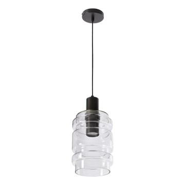 Závesná lampa RADON 1xE27/40W/230V priehľadná