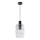 Závesná lampa RADON 1xE27/40W/230V priehľadná