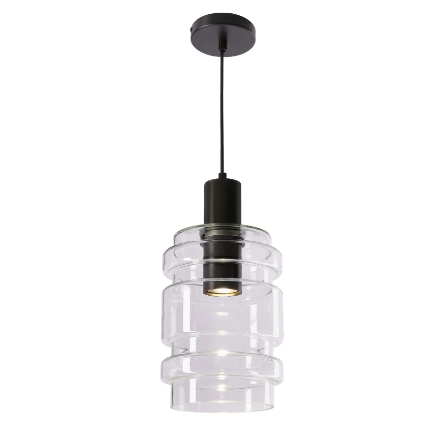 Závesná lampa RADON 1xE27/40W/230V priehľadná