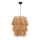 Závesná lampa TASSEL 1xE27/40W/230V rafia