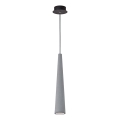 Závesné svietidlo na lanku ANISHA 1xGU10/35W/230V sivé