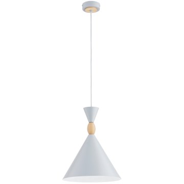 Závesné svietidlo na lanku FERYT 1xE27/15W/230V šedé