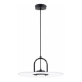 Závesné svietidlo na lanku HATTORI 1xGX53/15W/230V čierne