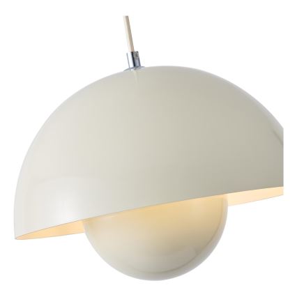 Závesné svietidlo na lanku JARDEN 1xE27/15W/230V krémové