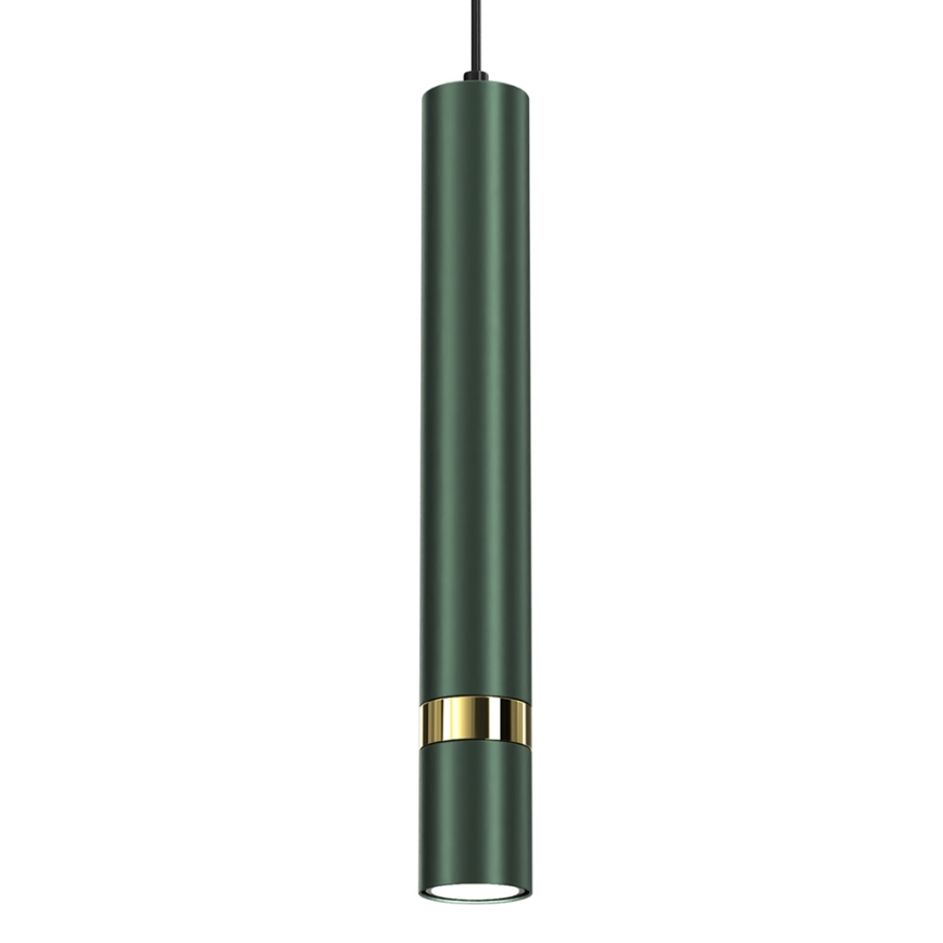 Závesné svietidlo na lanku JOKER 1xGU10/25W/230V zelené/zlaté
