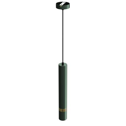 Závesné svietidlo na lanku JOKER 1xGU10/25W/230V zelené/zlaté