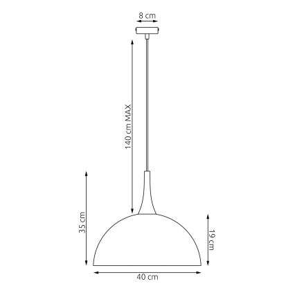 Závesné svietidlo NAUTICA 1xGX53/12W/230V, béžové