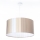Závesné svietidlo STRIPES 1xE27/60W/230V, priemer 40 cm, béžové