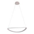 Závesný LED luster CASHMERE na lankách LED/40W/230V, pr. 59,5 cm, béžový