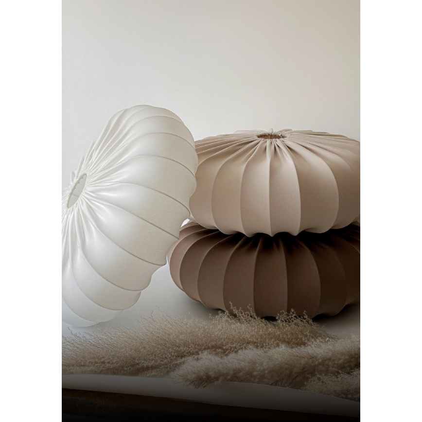 Závesný luster CAFEE na lanku, 1xE27/40W/230V, priemer 52 cm, hnedý