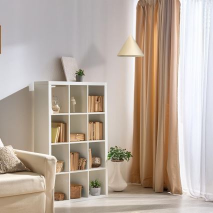 Závesný luster CAPITAL 1xGX53/15W/230V, priemer 32 cm, krémová