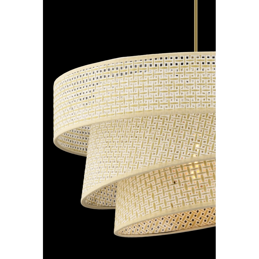 Závesný luster COUPER na lanku 1xE27/60W/230V krémový