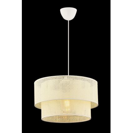 Závesný luster ECHO 1xE27/60W/230V krémový