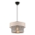 Závesný luster ERO 1xE27/60W/230V krémový/šedý