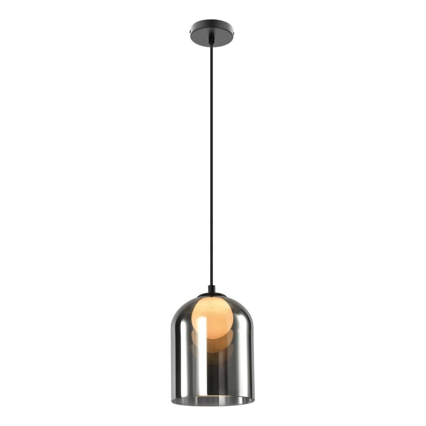 Závesný luster KLEA 1xG9/15W/230V dymovo čierny