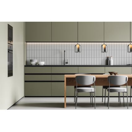 Závesný luster KLEA 1xG9/15W/230V dymovo čierny
