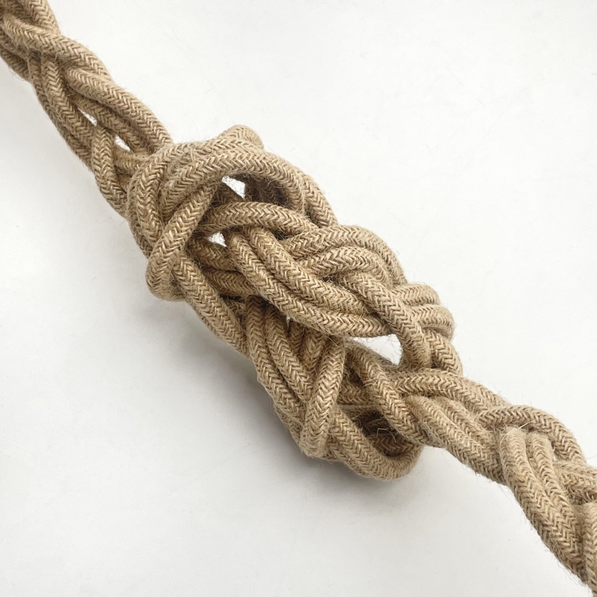 Závesný luster LOOMIS na lanku 5xE27/15W/230V 83 cm béžová/dub