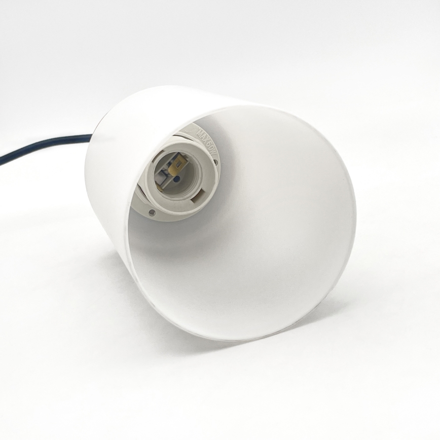 Závesný luster MARKUS 4xE27/15W/230V čierna/dub