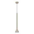 Závesný luster MAZZO na lanku 1xGU10/8W/230V, béžový