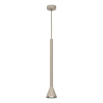 Závesný luster MAZZO na lanku 1xGU10/8W/230V, béžový