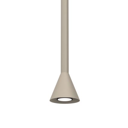 Závesný luster MAZZO na lanku 1xGU10/8W/230V, béžový
