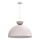 Závesný luster na kábli NEVIS 1xE27/15W/230V pr. 50 cm krémový