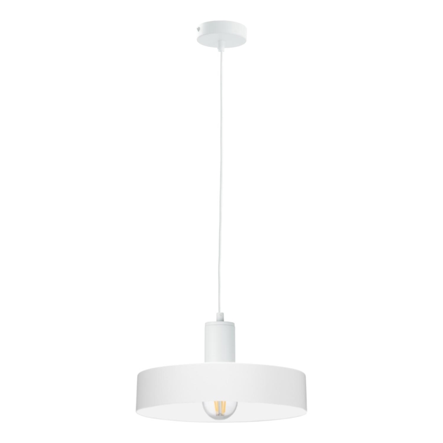 Závesný luster na lankách ARCANE 1xE27/60W/230V biela