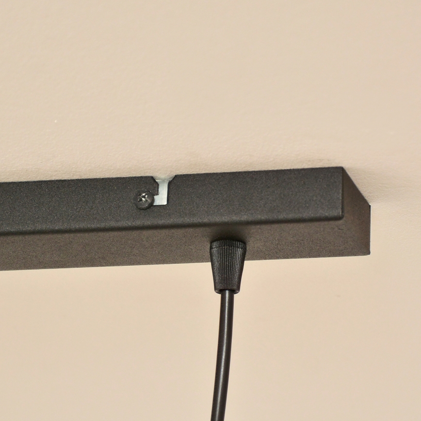 Závesný luster na lanku ALBA 2xE27/15W/230V sivý