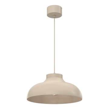 Závesný luster na lanku BASCA 1xE27/15W/230V béžový