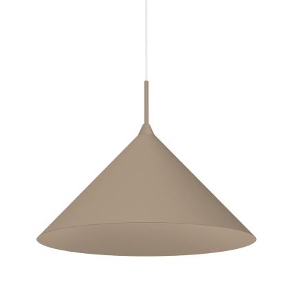 Závesný luster na lanku CAPITAL 1xGX53/15W/230V pr. 46 cm taupe