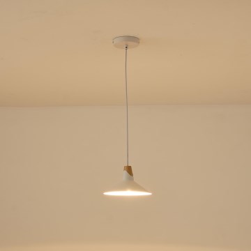 Závesný luster na lanku CHROMA 1xG9/15W/230V biela
