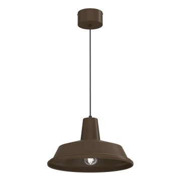 Závesný luster na lanku CLASS 1xE27/15W/230V hnedý